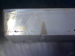 Typischer Laser-Schweiβquerschnitt